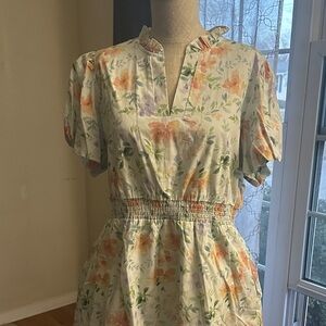 Floral Print Women's Dress